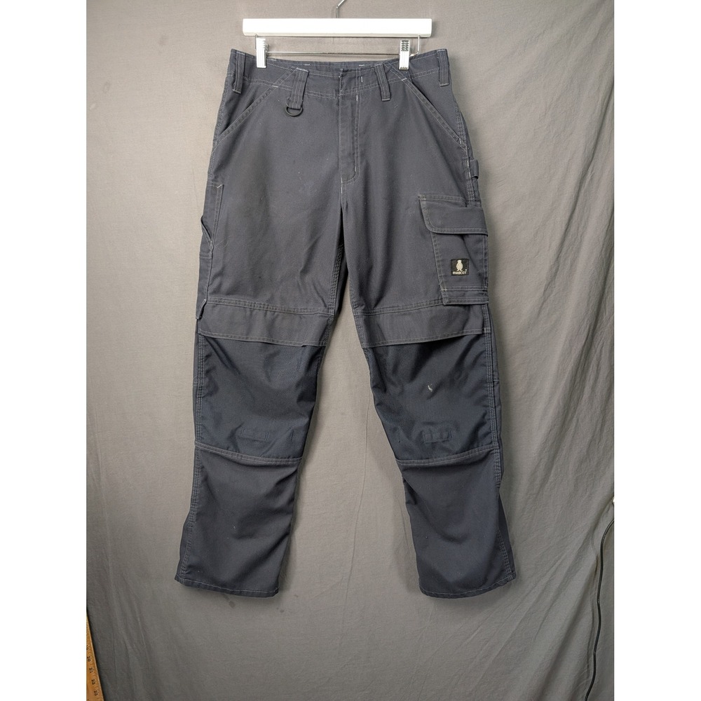 Mascot Houston Workwear Cargo Pants Dark Anthracite Gray Mens 33x32 Knee Pockets